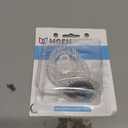 Moen 98039 Chateau Acrylic Knob Handle Replacement Kit for Single-Handle Tub/Shower, Clear
