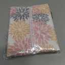 2 x Artoid Mode Pink Dahlia Floral Kitchen Dish Cloths, 12x12 Inch Quick Dry Microfiber Dishcloths for Kitchen Premium Dish Rags Set of 2