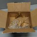 DOYOLLA Christmas Stocking Holders Xmas Fireplace Hanger Hooks Holiday Mantel Garland Clips Metal Grips Set of 4(Gold)