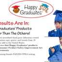 Preschool and Kindergarten Premium Matte Graduation Gown, Cap, Tassel and 2026 Charm Sets, S