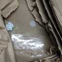 47th & Main Recycled Glass Appetizer Tray Serving Board, 18" x 12", Clear/Textured