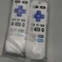 (Pack of 2) Remote Control Only for TCL Onn Hisense Sharp Philips Westinghouse Insignia Element TLC Roku Smart TV Ruko Ruku Roko Remotes Replacement