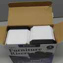 Bed Risers Furniture Risers Heavy-Duty Rectangular Adjustable Block Lift to 3 inches and 4.3 inches Desk, Sofa, Chair Legs, Refrigerator, Washing Machine Support up to 4000 pounds (2 layer(3inches), Square-white-4 Pack)