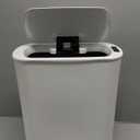 FRESHLIX Automatic Motion Sensor Bathroom Trash Can with Lid, 5 Gallon Touchless Trash Bin, Smart Electric Narrow Waterproof Garbage Bin for Toilet, Office, Rv, Bedroom, Living Room, White