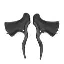 hong111 Bicycle Brake Lever,Bicycle Brake Handle 1 Pair Universal Aluminum MTB Mountain Bike Cycling Brake Levers Front & Rear Brake Levers Drop Handlebar Set