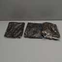 Artoid Mode 3Pcs Black Gold Gauze Table Runner 120 Inch 10FT, Glitter Metallic Foil Sheer Dining Wedding Anniversary Holiday Birthday Table Decor for Home Party