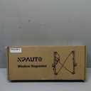 Front Driver Side Power Window Regulator with 2-Pin Motor Replacement for 07-17 Jeep Wrangler 2007 2008 2009 2010 2011 2012 2013 2014 2015 2016 2017, Wrangler JK 2018, Left, 748-912