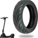 10x2.30-6.5 Tire 10 Inch Tubeless Tire for NIU KQi2 Pro Electric Scooter Accessories Front/Rear Spare Tire, Non-slip, Durable, Explosion Proof (1 Pc)