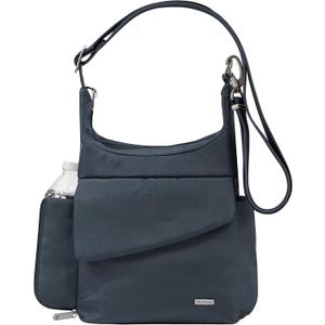 Travelon Anti-Theft Classic Messenger Bag (One Size, Midnight)