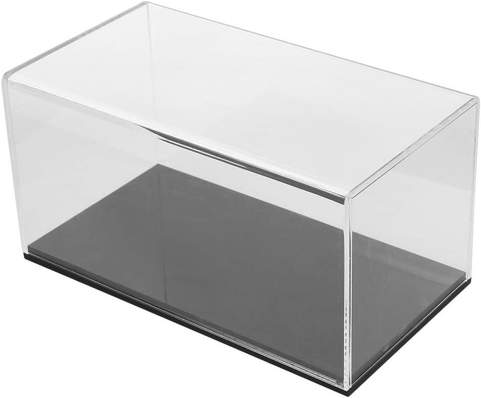 Totority 1 65 Scale Clear Car Model Display Box Dustproof Collector Case for Toy Cars Figures Collectibles Exhibition Organizer with Smooth Polishing
