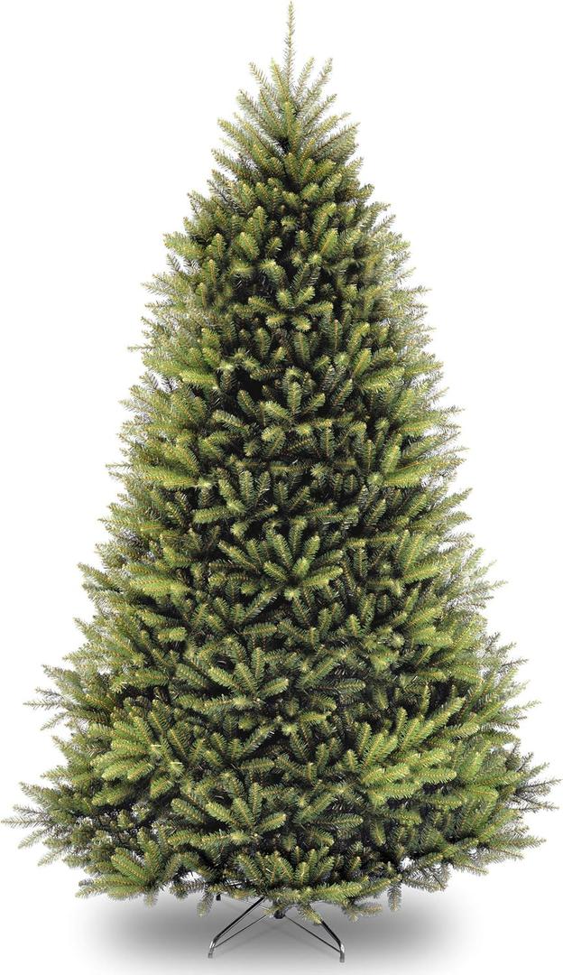 National Tree Company 9 ft Unlit Dunhill Fir Full Artificial Christmas Tree, 4,026 Tips, Includes Stand, Green