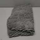 OLANLY Bathroom Rugs 30x20, Extra Soft Absorbent Chenille Bath Rugs, Rubber Backing Quick Dry, Machine Washable Bath Mats for Bathroom Floor, Tub and Shower, Home Decor Accessories, Grey