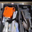 VEVOR Demolition Jack Hammer, MAX 2200W Electric Jackhammer Heavy Duty, 1400 BPM Concrete Breaker 4pcs Chisels Bit Chipping W/ Case, Gloves