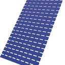 MBOSS Bath Tub Shower Mat Non Slip Bathtub Mats for Bathroom Shower Floor Mat Bath Mats for Shower Tub Anti Slip Shower Mat with Drain Hole and Large Suction Cups(Deep Blue, 27.5 X 15.7 Inch)