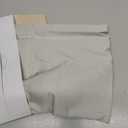 WishSmile Standard Pillow Cases Cooling Pillowcases Set of 2 Breathable Cool Silky Soft Rayon Derived from Bamboo Fabric,Hair and Skin Friendly,Light Gray,20x26IN