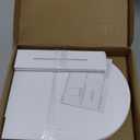 8x10 Inch White Arch Acrylic Sign with Stand | 5 Pack Blank White Acrylic Arch Sign with Base for DIY Wedding Table Numbers, Arched Wedding Signage, Events& Parties (8x10 Inch)