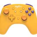 PXN 9607X Wireless Switch Controller,switch Pro Controller Gamepad Joystick Support NFC/Amibo/Turbo Screenshot/Gyrox Axis and Dual Vibration,Switch controller for N-Switch/Lite/OLED (Yellow)