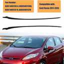 GXARTS Left and Right Front Windshield A - Pillar Trim moldings Compatible with Ford Fiesta 2011-2019 Part Number AE8Z5403136A AE8Z5403137B Replacement AE8Z - 5403136 - A AE8Z - 5403137 - B