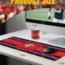 Football Fan Coffee Mug Cup and Large Mouse Pad Set New England Themed XXL Desk Mat Merch Shop Men Women Sport Stuff Gear Apparel Patriot Team Decor Dad Boyfriend Bf Birthday Cool Christmas Xmas Gift