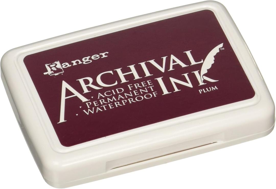Ranger Archival Ink Pad #0, Plum