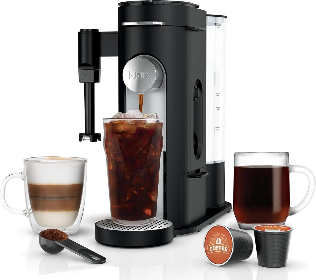 Ninja® Single-Serve Pods & Grounds Specialty Coffee Maker Black