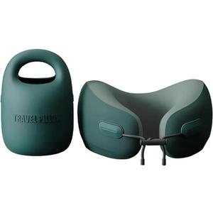 PIXIE MOOD Every Think Travel and Airplane Neck Pillow, Memory Foam, Support, Neck, Head Chin - Soft, Lightweight, Washable, Easy-to-Carry