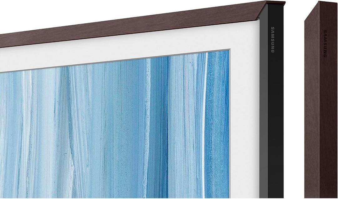 Samsung 43" The Frame Customizable Bezel (2026 Model), Magnetic, Easy Installation, VG-SCFH43BWBZA, Modern Brown