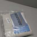 Awellife Shower Curtain Linen Textured Boho Farmhouse Shower Curtains for Bathroom Fabric Cream Cloth Liner 72 x 72 Inch