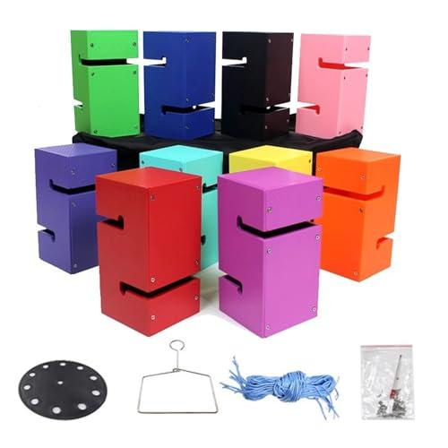 GMSDHCY Team Building Team Building Building Blocks Game for Work, Outdoor Activities Fun Games for School Sports Day/Field Day/Birthday Party (5PCS)