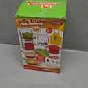 Golray Play Kitchen Accessories, Kids Kitchen Playset Pretend Cookware Including Pots and Pans Set, Cooking Utensils, Organizer, Condiments, Apron & Gloves, Birthday Gifts for Girls Boys Toddlers (Without Toy Food)