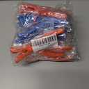 2 x 6 Pcs Crawfish Peeler, Sturdy and Practical Crayfish Shelling Device, Convenient and Smart Seafood Sheller Tool for Families and Restaurants (6, Blue/Orange/Red)