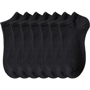Womens Ankle Socks Cotton No-Show Comfortable Low-Cut Liner Kraft Paper Gift Box