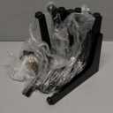 8 PCS 6 Inches Height Triangle Furniture Feet Chrome Polished, Triangle Cabinet Feet, Triangle Furniture Leg for Chair Table Cabinet Cupboard Sofa Couch Ottoman, Black