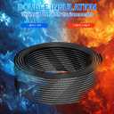 THHN Wire 10 Gauge 50FT, UL83 THHN/THWN-2 10 AWG Cable Stranded Copper with Nylon Jacket and PVC Insulation Building Wires for Residential, CNC, Panel Wiring, Circuit, Control(600V, Black)