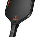 DuraFoam Pickleball Paddle T700 Carbon Fiber Professional Pickleball Paddle,100% Foam Core Racket for Consistent Shots, Power & Control, Power E Elongated Shape, Black