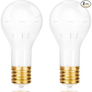 GEPLAD 2Pack Mogul Base 3 Way LED Light Bulb, 10/20/30W, 100/200/300 Watt Equivalent, Soft White 3000K, for Antique Floor Lamp