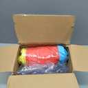 Zcaukya 47" Giant Inflatable Water Wheel for Kids, Colorful Pool Float Roller Toy for Swimming Pools, Beaches, Lawns Summer Party Fun