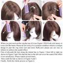 HAIRCUBE Brown Wigs for Women Charming Long Curly Heat Resistant Fibre Synthetic Wig