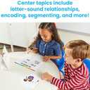 hand2mind Guided Phonics + Beyond Word Mapping Center, Units 1-3, Science of Reading Classroom Materials, Phonics Manipulatives, Phonemic Awareness, Elkonin Boxes, Kindergarten Classroom Must Haves