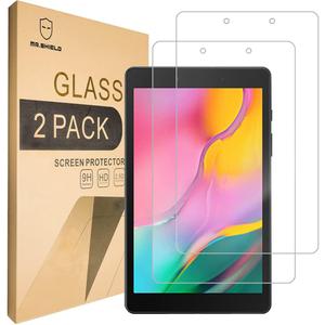 Mr.Shield [2-PACK] Designed For Samsung Galaxy Tab A 8.0 (2019) (SM-T290 Model only) [Tempered Glass] Screen Protector with Lifetime Replacement