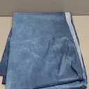 ZTHMOE 5x7ft Fabric Blue Abstract Texture Photography Backdrop (No Stand No Clips) Portrait Photoshoot Background Adult Newborn Child Headshot Photo Studio Props Booth Rod Pocket On Top