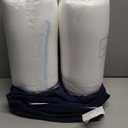 Wellsin Outdoor Cushions for Patio Furniture, Waterproof Outdoor Seat Cushions with Ties and Handle, Outdoor Cushions 24 X 24, Outdoor Deep Seat Cushions with Removable Cover, Navy