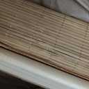 Bamboo Roller Shades Roman Shades for Window: Bamboo Blinds for Interior Windows and Outdoor Patio,Roll Up Blinds for Indoor Porch Light Filtering Sunshade,Easy to Install 24" W X 48" H