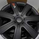 Alpena VR Carbon Vehicle Wheel Covers, Premium European-Made Rim Covers with 3-Step Retention System, Durable Hub Caps Fits Most Steel Wheels, Set of 4, 16 inch