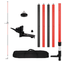 Telescoping Pole, Telescoping Support Pole with Extendable Mounting Pole for Lasers Level of Rotary and Line Lasers