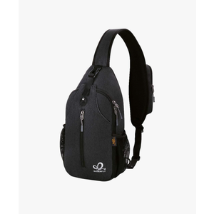 WATERFLY Crossbody Sling Backpack Sling Bag Travel Hiking Chest Bag Daypack