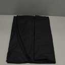 MRJ Black 70 Inch Round Tablecloths Stain and Wrinkle Resistant Washable Polyester Table Cloth for Wedding Dining Banquet Birthday Party Buffet