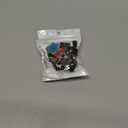 2 x 6Pcs Christmas Straw Covers, Glow in The Dark Xmas Straw Toppers Snowman Snowflake Christmas Tree Straw Tips Lids Reusable Silicone Straw Cover Caps 10mm Christmas Topper Set for Stanley Decorations