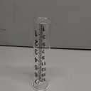 Stargarden Solar Rain Gauge Outdoor, Cactus Solar Powered Rain Gauge, 7 Inch Tube Rain Measure Gauge with Metal Stake, Decorative Rainfall Measurement for Lawn, Patio, Yard, Garden