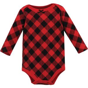 Hudson Baby Unisex Baby Thermal Long Sleeve Bodysuits, size 3-6 months